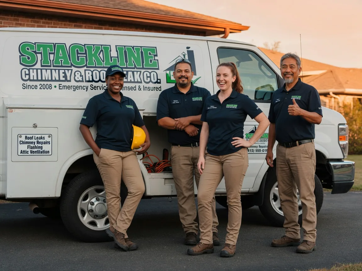 Chimney flashing repair company in Moxahala, OH